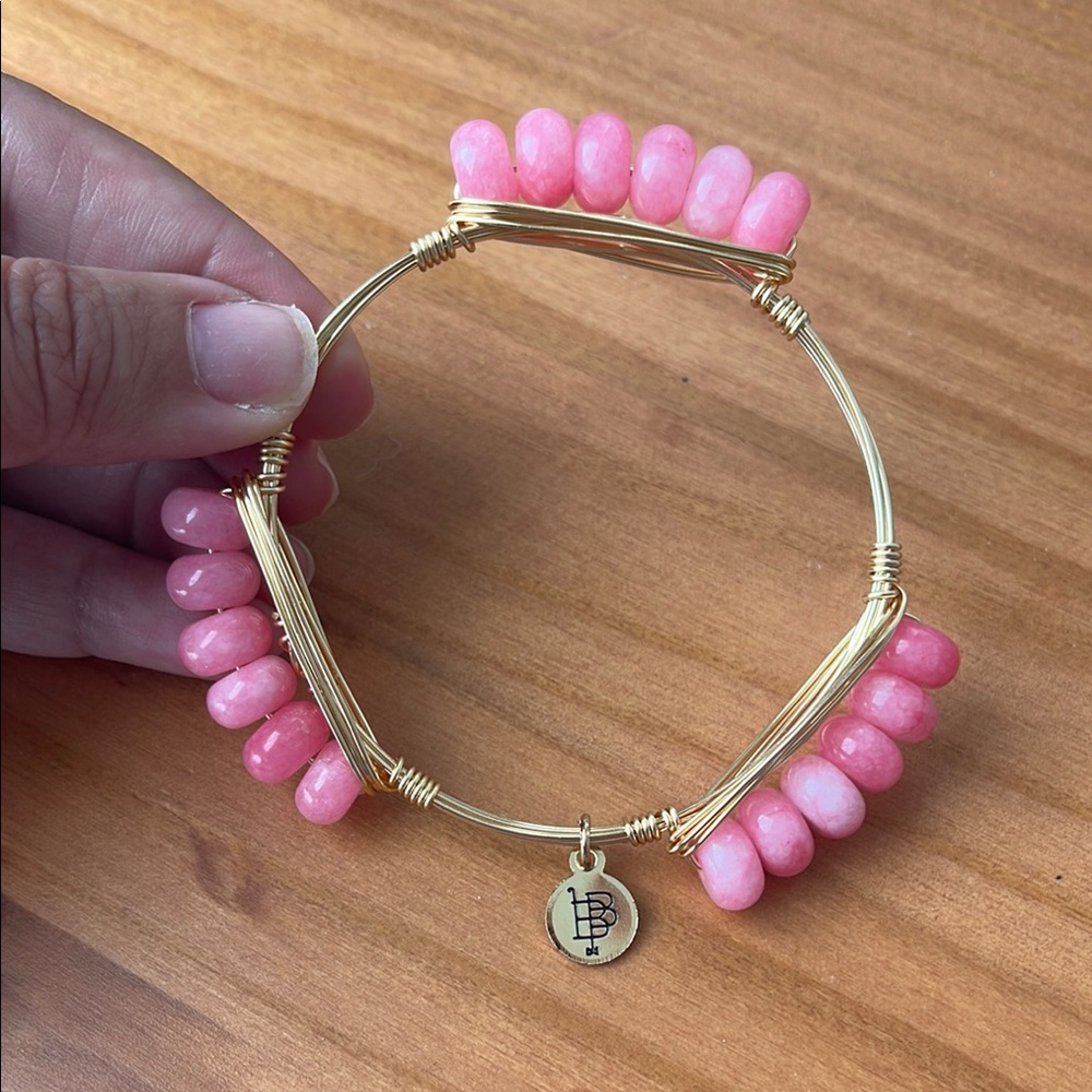 The Strawberry Pink Bangle Bracelet
